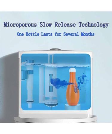Blue Bubble Toilet Bowl Cleaner Automatic Long-Lasting Toilet Bowl Cleaner in Bottle Toilet Cleaner for Cistern Prevents Limescale - Buy Online on GoSupps.com