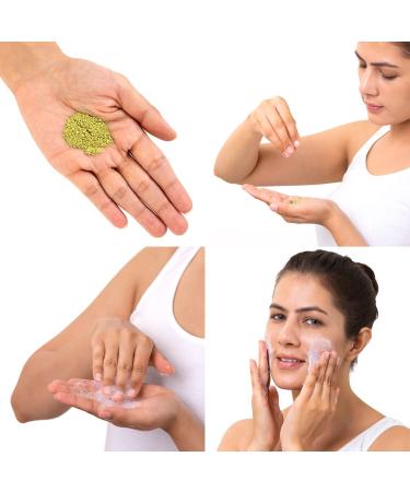 Brillare Powder face wash Combo Neem Vitamin C & Rose facewash for Oily Acne Prone Pigmented Ageing Dry and Dull skin 15 gram each - Buy Online on GoSupps.com