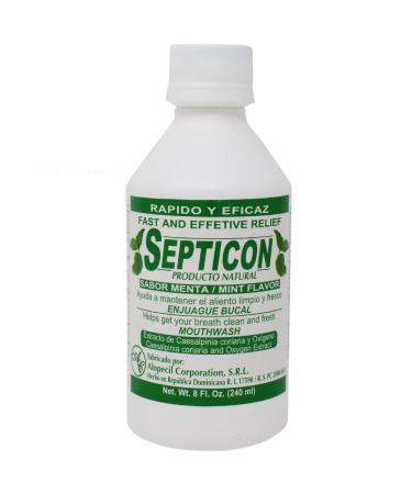 Septicon Natural Product - Mint Flavor 8fl Oz