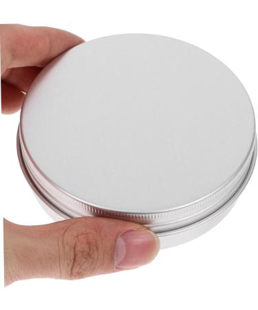 Besportble Aluminum Travel Cream Can - 100ml Screw Cover Jar for Lip Balm Cosmetics & Nail Art - Durable Metal Tin Container - Buy Online on GoSupps.com
