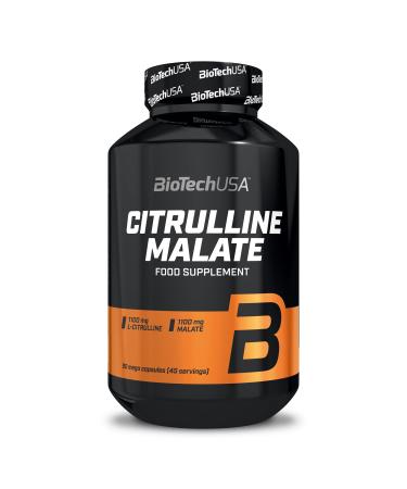 Biotechusa Citrulline Malate capsules |Endurance and training support for athletes |With L-Citrullin and apple acid |90 capsules