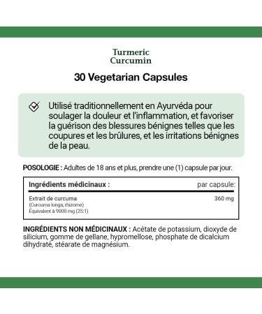 Nature's Bounty Ultra Strength Vegetarian Turmeric 9000mg Herbal Health Supplement Anti-inflammatory to Help Relieve Joint Pain 30 Capsules - Buy Online on GoSupps.com