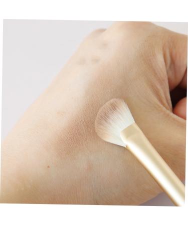 FRCOLOR 4 pcs Nose Shadow Brush Set - White Hair Contour Brushes with Wooden Handles for Women - Perfect for Highlighting & Contouring - Buy Online on GoSupps.com