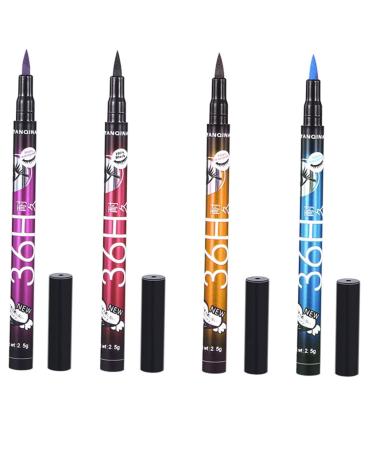 FOMIYES Eye Liner Pencils Black Waterproof Eyeliner Colorful Eyeliner Water Proof Waterproof Pen 1 count (Pack of 1) As Shown