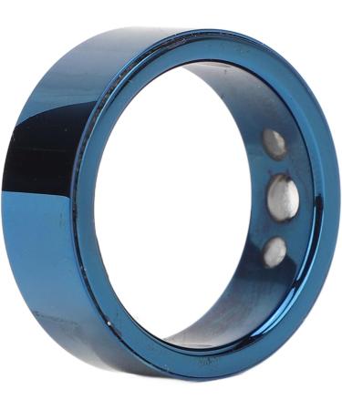 Smart Ring - Sleep Tracker Waterproof Titanium Alloy with Vibration Alarm | Perfect Gift - 17# BLUE - Buy Online on GoSupps.com