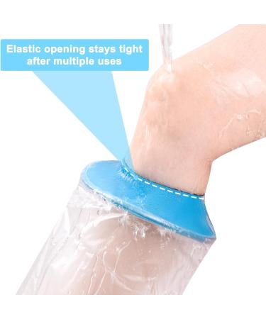Adult Waterproof Leg Cast Protector | Non-slip Shower Cover for Broken Thighs, Knees, and Feet | Reusable Leg Cast Bag for Bandage/Plaster | Keep Cast Dry - Large Size - Buy Online on GoSupps.com