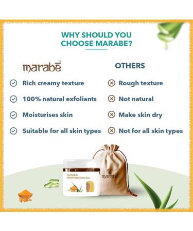 Nature Turmeric & Aloe Vera Gel | Natural Hydrating & Soothing Moisturizer for Face & Hands | Fragrance-Free Gel | Lightweight Skin Care (100ml - Buy Online on GoSupps.com