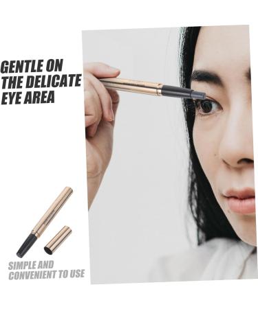 FOYTOKI Black Eye Shadow Sticks Precision Eyeshadow Brush Eyeshadow Brush Eye for Makeup Plastic 1 count (Pack of 1) Black - Buy Online on GoSupps.com