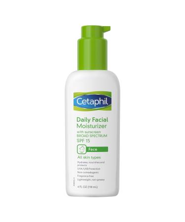 Cetaphil Daily Facial Moisturizer SPF 15 4 oz (Pack of 5)