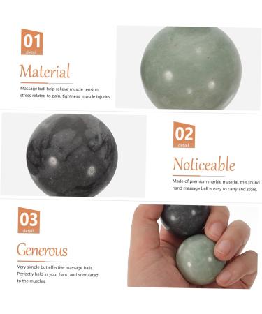 Anneomas Spherical Weights - Baoding Balls for Chinese Massage & Meditation | Black Metal Fitness Weights - International Shipping - Buy Online on GoSupps.com