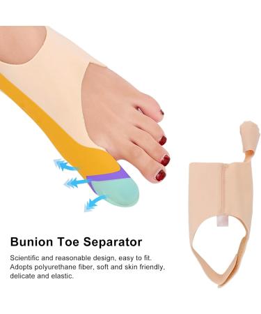 GFHGGGGFH Bigfoot Bone Toe Correction | Bunion Corrector & Pain Relief | Orthopedic Hallux Valgus Big-Toe Separator for Men & Women (L-Links) - Buy Online on GoSupps.com