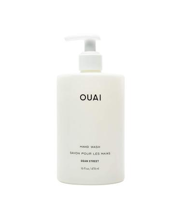 OUAI Hand Wash and Hand Lotion Set - Moisturizing and Exfoliating with Jojoba Esters, Avocado, and Rosehip Oils - Dean Street Scent - 16oz x 2 - Buy Online on GoSupps.com