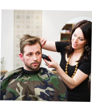 Angoily Waterproof Hair Apron | Salon Styling Cape for Hair Dye & Cuts | Adult Printing Cloak | Best eCommerce Supplies - Buy Online on GoSupps.com