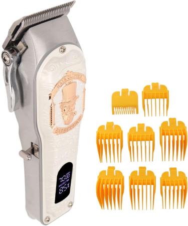 Electric Hair Clipper Stainless Steel Blades Electric Trimmer Low Noise USB Rechargeable for Home for Men - Buy Online on GoSupps.com