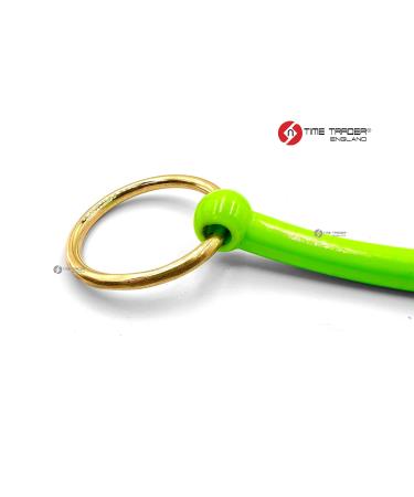 2" Loose Ring Durable Rubber Horse Pony Bit Snaffle COB Bradoon Mullen Green Bit (4") - Buy Online on GoSupps.com