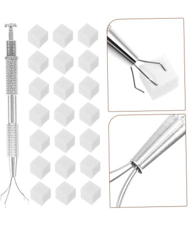 PLAFOPE 1 Set Nail Art Scratch Pen Set Nail Art Tools Manicure Tools Sponge Nail Art Pick up Tool Manicure Nail Art Tool Stainless Steel - Buy Online on GoSupps.com