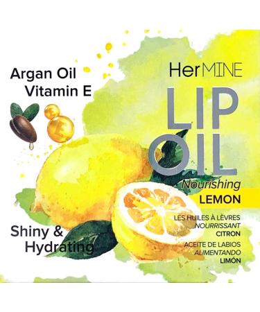 Crispy Beauty Hermine Clear Lip Oil Gloss 3pcs (Lemon) - Hydrating & Nourishing Lip Treatment - Buy Online on GoSupps.com