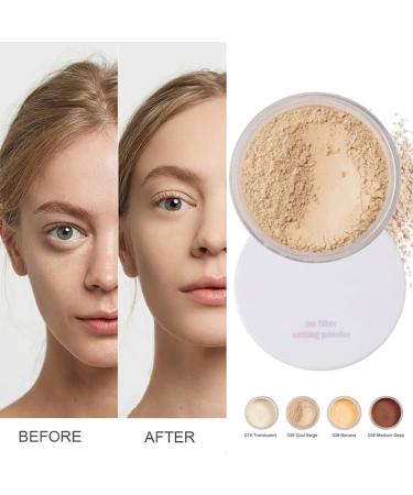 Banana Powder Skin Black Banana Powder Foundation Banana Powder Whitening Concealer Long Lasting Oil Control Powder - Buy Online on GoSupps.com