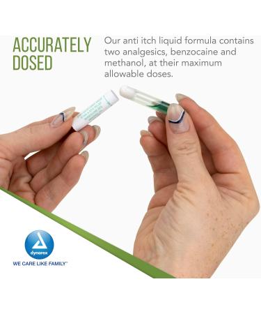 10-Pack Dynarex Medicaine Sting & Bite Ampules - Fast Bug Bite Itch Relief with Benzocaine & Menthol - 0.02 fl. oz. Each - Buy Online on GoSupps.com