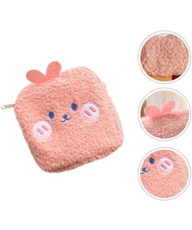 Cabilock Women's Rabbit Pattern Breastfeeding Pillow Holder Bag - Mini Cultural Purse with Pockets for Money & Coins - Pink - Ideal for Girls & Women - Buy Online on GoSupps.com