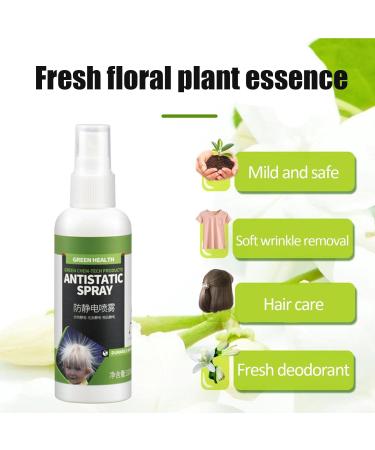 5Pcs Static Electricity Remover | Static Travel Size Crimping Release Spray Natural Static Grip Remover Antistatic Spray for Clothing Furniture and Cars Generic 5 Pcs Unique Attribute - Buy Online on GoSupps.com
