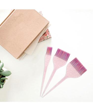 Zerodeko 3 pi ces Lot Pinceaux Coloration Cheveux avec Manches Paillettes Brosses Applicatrices Longue Poign e pour Teinture et Balayage Outils Coiffure Salon Poils Doux Facile Utiliser - Buy Online on GoSupps.com