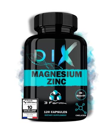 Magnesium Bisglycinate Malate Citrate 3 forms of Zinc Bioactive Vitamin B6 ZMA ZMB Highly Absorbable Manufactured