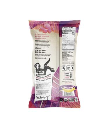 Barnana Organic Plantain Chips - Himalayan Pink Salt, 5 oz | Healthy Snack - Buy Online on GoSupps.com