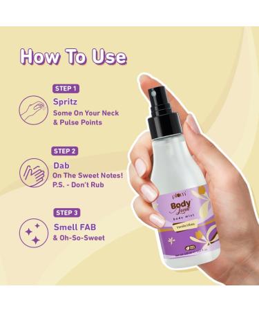 BodyLovin' Vanilla Vibes Body Mist | Vanilla perfume for women | Long Lasting | Fine fragrance | Body Spray | 150 ml - Buy Online on GoSupps.com