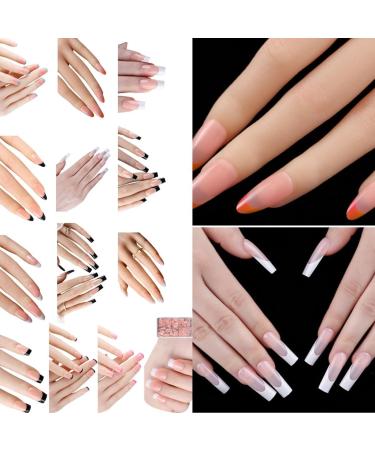 AJTUTUS/Box French Tip False s Press On False s Full Cover Stick On Ballerinas Artificial s - Buy Online on GoSupps.com