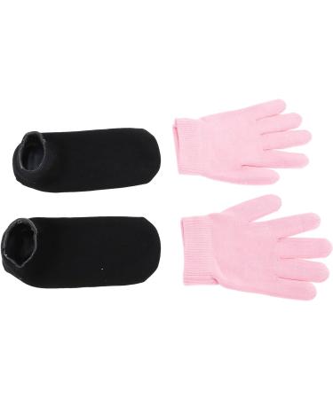 Moisturizing Gel Spa Socks&Gloves Set with Essential Oil for Dry Cracked Hands Feet Moisturizing Socks Gloves Set - Buy Online on GoSupps.com