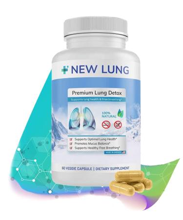 Success Chemistry Lung Detox  PREMIUM - Lung cleanse Top Rated Herbal Lung Cleanse & Detox. Supports healthy Lungs & Sinus from Harmful effects of smoggy cities & years of smoking