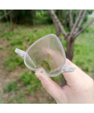 CAXUSD Tools 3pcs Vegetable Shaping Oven Shape for Vegetable Cucumber Planting Supplies Fruit Toaster Oven Transparent 20x6.5cm - Buy Online on GoSupps.com