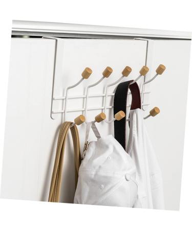 Mikikit 2 Pcs 1 Wall Hanging Hook Hanger Scarf Hanger Door Coat Hanger Multipurpose Door Hooks Hang a Hat - Buy Online on GoSupps.com