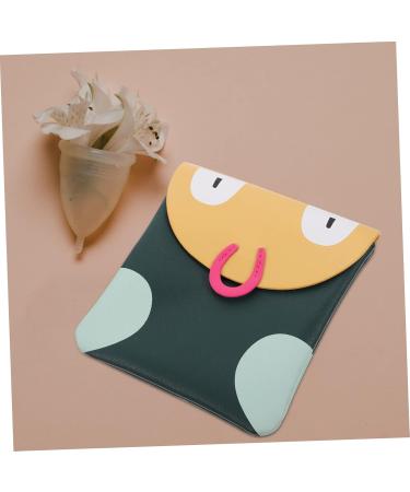 Lurrose 5 Pcs Storage Bags for Women Stylish Menstrual Hygiene & Travel Zipper Wallets Durable PU Bags for Organized On-the-Go - Buy Online on GoSupps.com