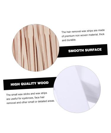 Angoily 800 Pcs Disposable Beauty Bar Spatula Scraper - Eco-Friendly Natural Birch for Face Care | International Shipping Available - Buy Online on GoSupps.com