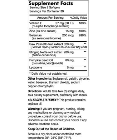 Mason Natural Prostate Therapy Complex - 60 Softgels | Supports Prostate Health & Wellness - Buy Online on GoSupps.com