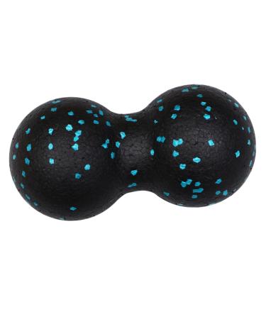 Besportble Olspricise rolling point Muscle roller trigger point massage device deep fabric roller lacrosse balls peanut mobility tool roller wheels peanut roller roller roller massage globe yoga 16.5x8.5x2cm blue
