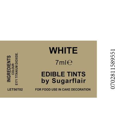 Sugarflair Blossom Tint Edible Dusting Colour - White - Buy Online on GoSupps.com