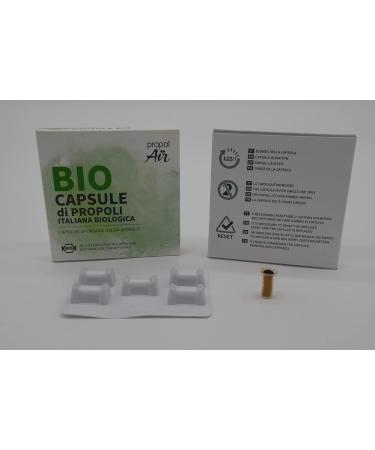 Organic Propolis Capsules for PropolAir Diffusers - Reduces Airborne Microbes by 71% - Buy Online on GoSupps.com