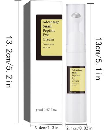 Eye Cream for Dark Circles and Puffy Eyes - Snail Peptide Energetic Eye Roll-On - Eye Bags Remover Eye Cream Anti aging - Under Eye Roller cream - Reduce Lines Wrinkles Puffiness and Dark Circles (1) - Buy Online on GoSupps.com