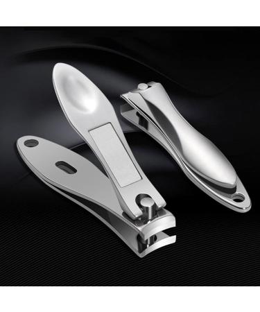 CHJHJKG Nail Clippers (Beauty) Professional Nail Clipper Stainless Steel Nail Clippers Toenail Cutter Fingernail Scissor Trimmer for Men Women - Buy Online on GoSupps.com
