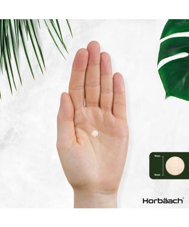 Ginkgo Biloba & Korean Ginseng Tablets | High Strength 9000mg & 3000mg | 180 Vegan Tablets by Horbaach - Buy Online on GoSupps.com