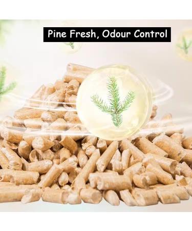 Premium Natural Wood Pellet Cat Litter | Ultra Absorbent & Biodegradable | Effective Odour Control | 30L Bag - Buy Online on GoSupps.com