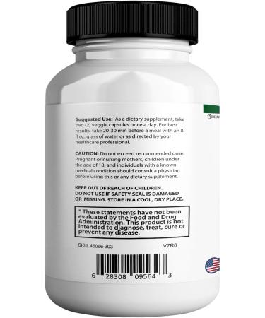 DigestSync Max Extra Strength Digestive Support 60 Capsules Gluten Free Vegan Natural Ingredients (1) - Buy Online on GoSupps.com