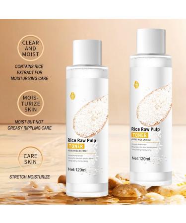 Rice Toner Toner for Face Rice Toner Korean Toner for Dull Skin Illuminates and Cleanses Essential Toner for Deep Hydration Hydrates and Moisturises with Rice Extract - Buy Online on GoSupps.com
