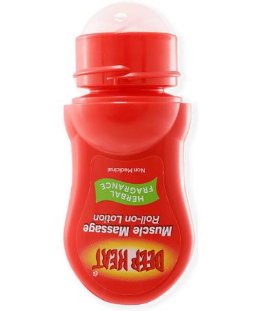 2 x Deep Heat Muscle Massage Roll-on Lotion (Herbal Fragrance) 100 ml (Pack of 1) - Buy Online on GoSupps.com