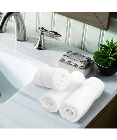 BC BARE COTTON Eco Washcloths - Set of 6 White | Dobby Border | Sustainable Eco-Friendly Products - Buy Online on GoSupps.com