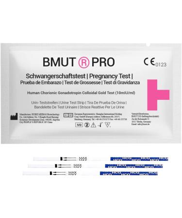 10x Ultra-Sensitive Pregnancy Test Strips - HCG 10MIU/ML - Early Detection - 10 Pack - Buy Online on GoSupps.com