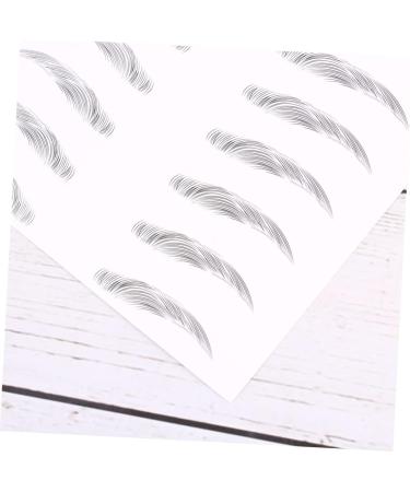 Beavorty 4 Sheets Pairs Waterproof Stickers Eyebrow Transfers Stickers Transfer Stickers Make up 6d Cosmetic - Buy Online on GoSupps.com